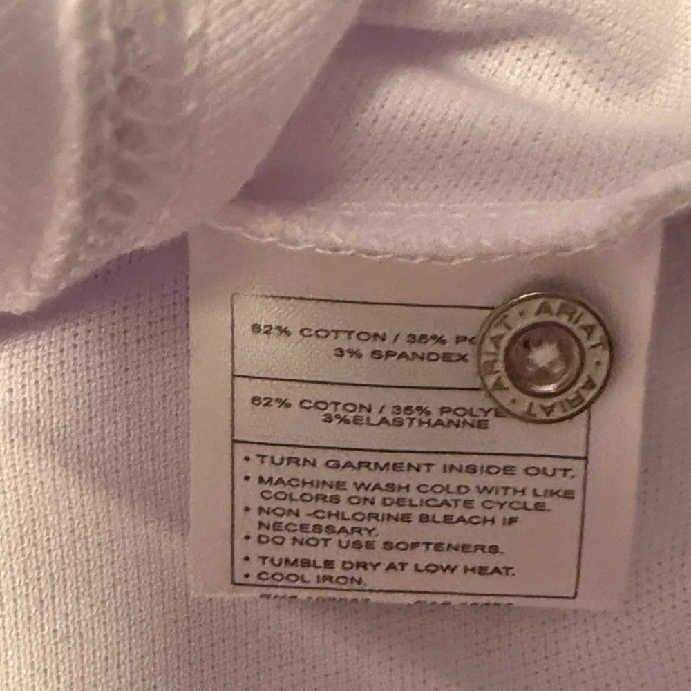 Women's Ariat Sleeveless Polo Shirt - Picture 5 of 5